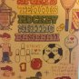 Leisure Arts 464 Sports Page Mini Series #7 Cross Stitch Charts Basketball Ski Surf Football
