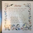 Mother´ś Poem Cross My Heart Cross Stitch Chart CSL5
