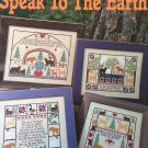 Speak to The Earth Cross Stitch Pattern Leisure Arts Leaflet #2970 Bible Verses Speak to The Earth Cross Stitch Pattern Leisure Arts Leaflet #2970 Bible Verses