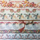 American School of Needlework Cross Stitch Christmas Borders by Sam Hawkins 3548