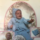 Baby's Book Knit & Crochet Pattern Book, Leisure Arts #144 Loop Stitch Set