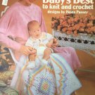 Leisure Arts #191, Baby's Best to Knit and Crochet by Helen Passey Rainbow Crochet Layette Leisure Arts #191, Baby's Best to Knit and Crochet by Helen Passey Rainbow Crochet Layette