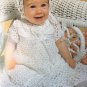 Rainbow Crochet Layette Leisure Arts 191 Babys Best to Knit and Crochet by Helen Passey