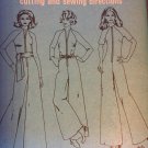 Simplicity 9369 Jumpsuit Trouser One piece Romper 1970s zip up palazzo Size 12