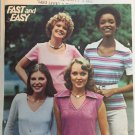 Vintage t-shirt sewing pattern BUTTERICK 4614 uncut size 10 bust 32 1/2 Vintage t-shirt sewing pattern BUTTERICK 4614 uncut size 10 bust 32 1/2