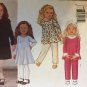 Butterick 3316 Girls' Top Dress and Pants Fast & Easy Sewing Pattern Size 6, 7, 8