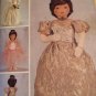 Butterick 3115 Rachel Wallis 23 Inch Doll Ballet Wedding Queen Clothes Sewing Pattern