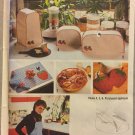 Simplicity 9255 Sewing Pattern Kitchen Appliance Covers Pot Holders Apron Place Mats Napkins Simplicity 9255 Sewing Pattern Kitchen Appliance Covers Pot Holders Apron Place Mats Napkins