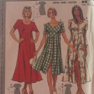 Burda 3445 Misses button front summer dress in two lengths Sewing Pattern Sizes 8 to 18
