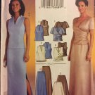 Butterick 3843 Size 14, 16, 18 Misses Evening Wear Long Skirt and Top Sewing Pattern