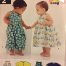 New Look 6568 Size Newborn to Large Sewing Pattern for Babies' Dress, Romper and Jacket