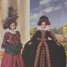 Vogue 9917 Historical Outfits 11 1/2 Inch Doll Clothes Sewing Pattern Linda Carr