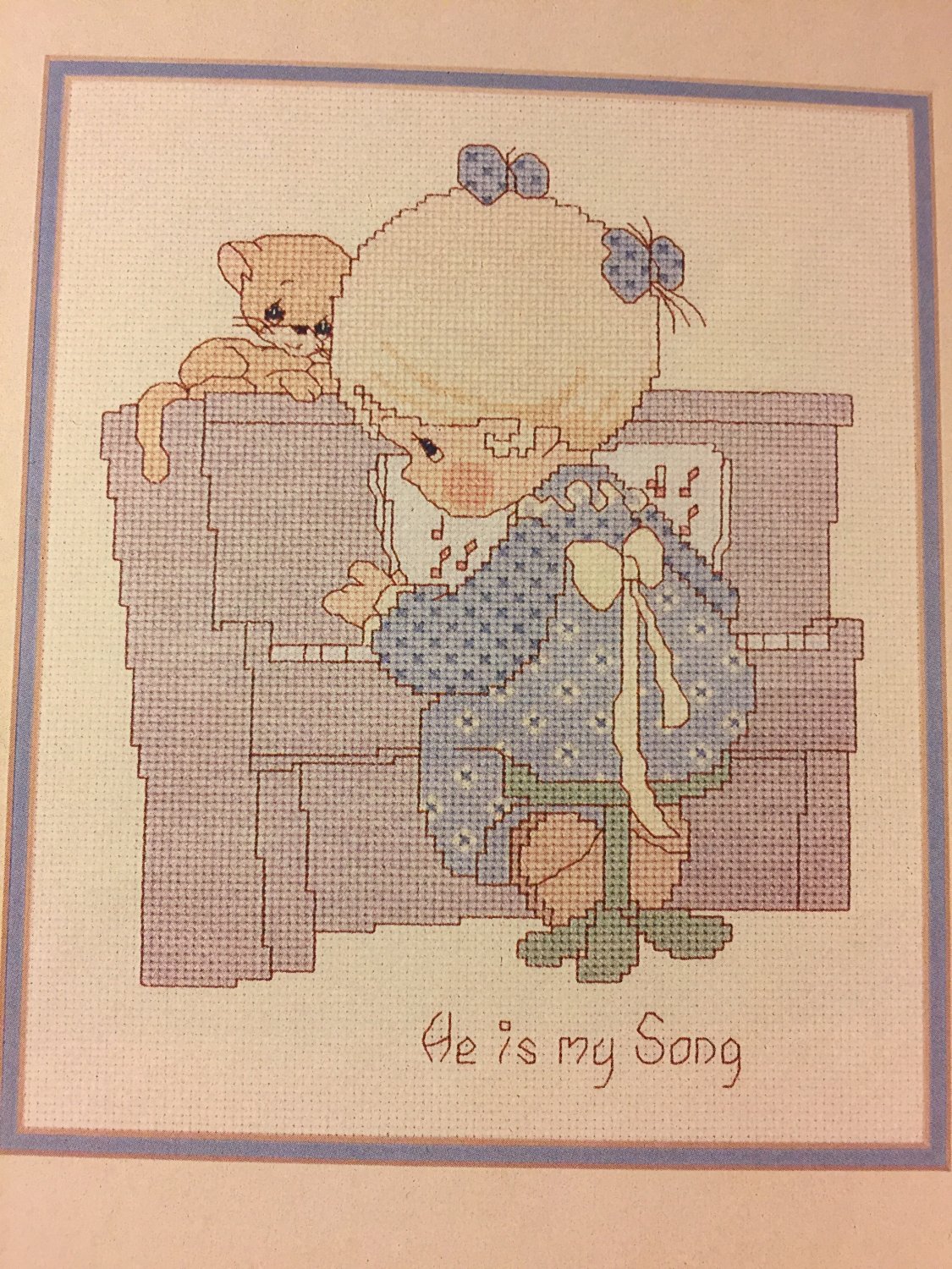 GLORIA & PAT Uncle Sam Precious Moments COUNTED CROSS STITCH PATTERN