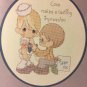 GLORIA & PAT Uncle Sam Precious Moments COUNTED CROSS STITCH PATTERN
