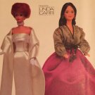 Vogue Sewing Pattern 7222 LINDA CARR 1960/1970 Doll Gowns Sewing Pattern 11 1/2 Inch Dolls