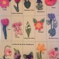 Flowers Plastic Canvas Pattern Book, American School of Needlework #3131