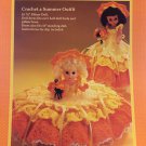 Merry Sunshine 8 inch Pillow Doll 13 inch Music Box Doll Bed Doll Crochet Pattern Fibre Craft FCM197 Merry Sunshine 8 inch Pillow Doll 13 inch Music Box Doll Bed Doll Crochet Pattern Fibre Craft FCM197