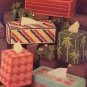 Tissue Box Covers for Plastic Canvas Leisure Arts Leaflet 199