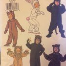 Butterick 3238 Children's Halloween Costumes Lion Rabbit Wild Cats Monkey Size 2-5 Butterick 3238 Children's Halloween Costumes Lion Rabbit Wild Cats Monkey Size 2-5