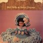 Sarah Bed doll gown Crochet Pattern Dumplin Design BD501 13" or 14" Doll