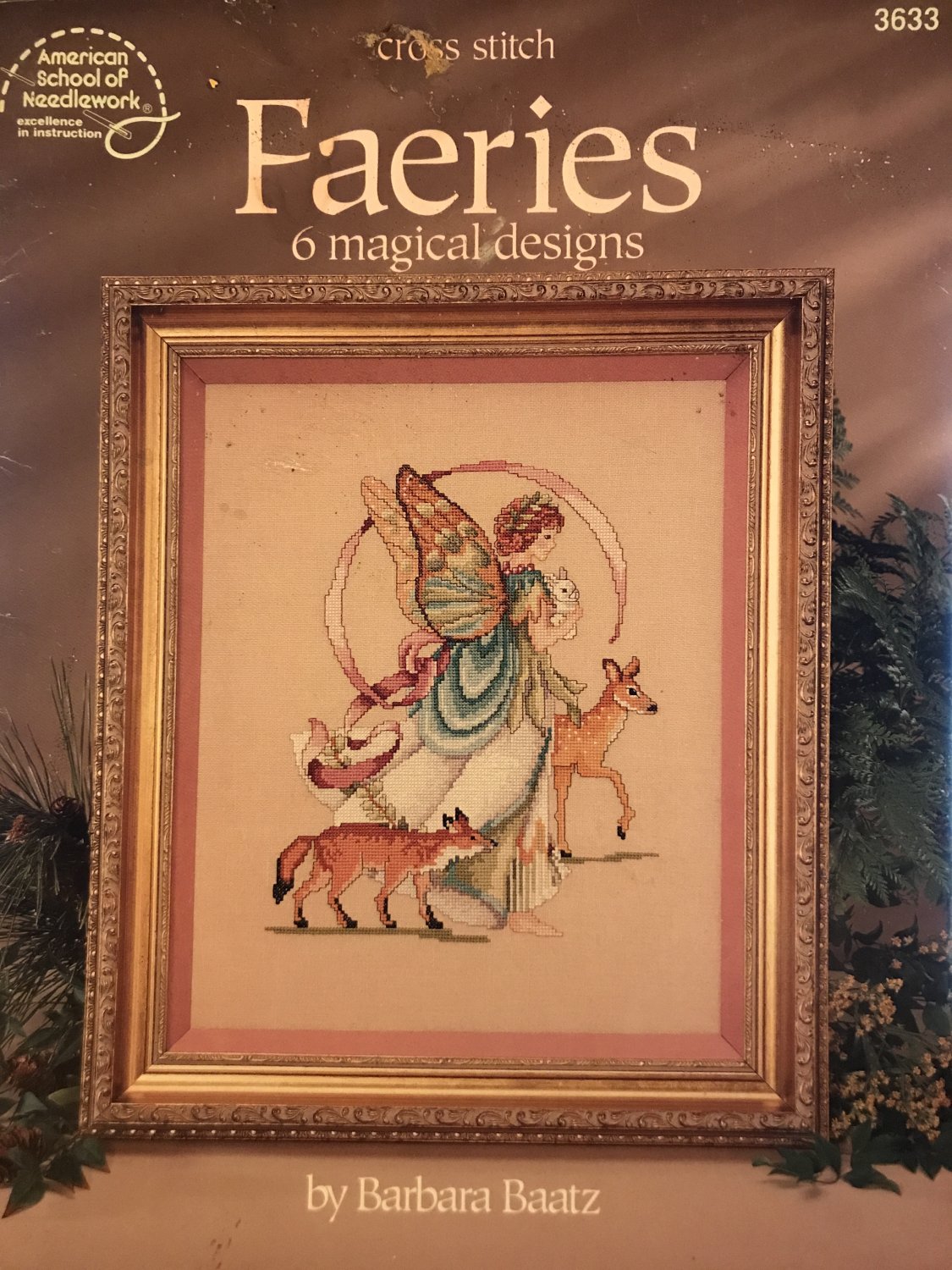 Faeries Cross Stitch Charts American School of Needlework 3633