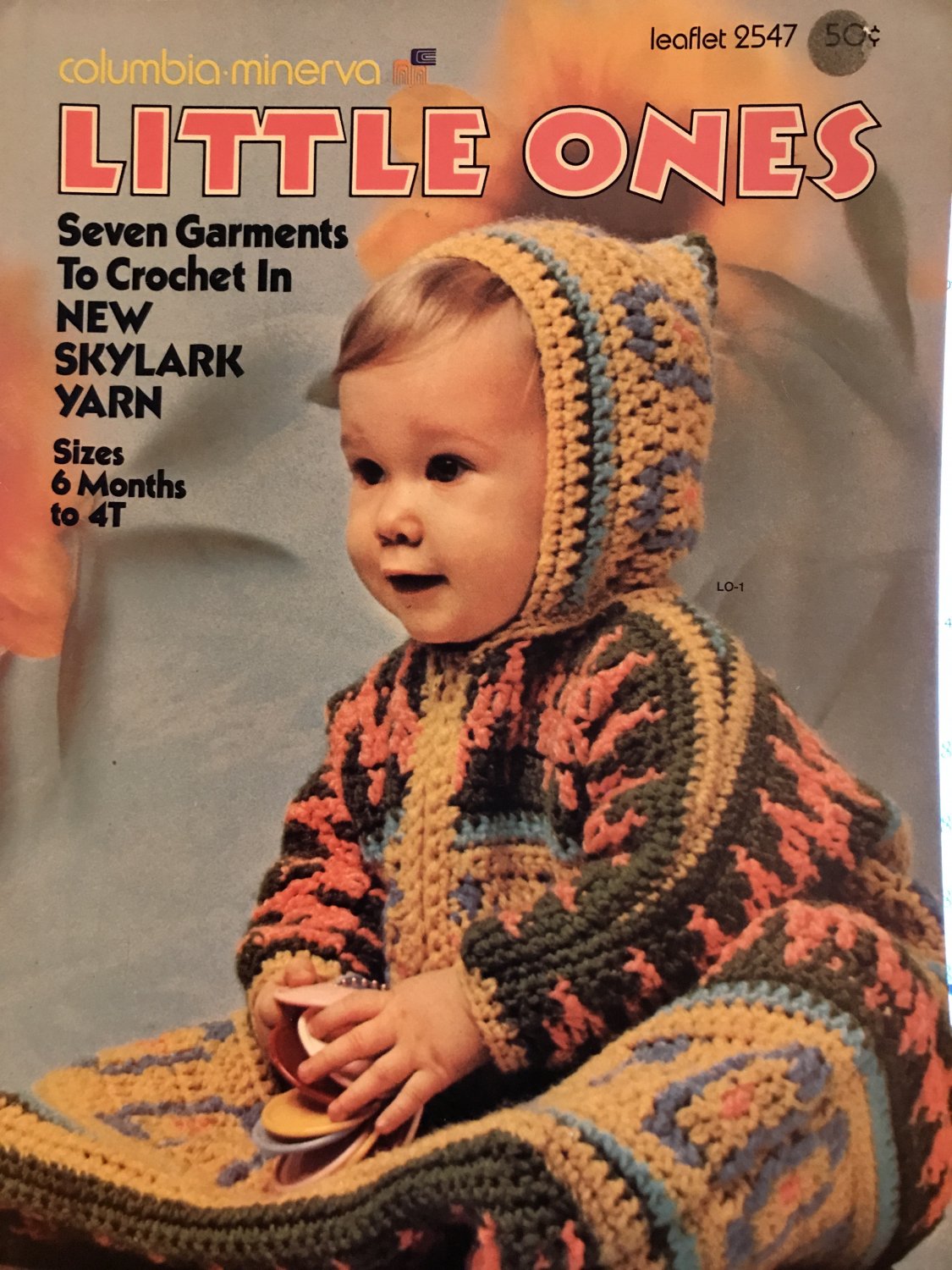 Little Ones seven outfits to Crochet Columbia Minerva 2547 crochet pattern