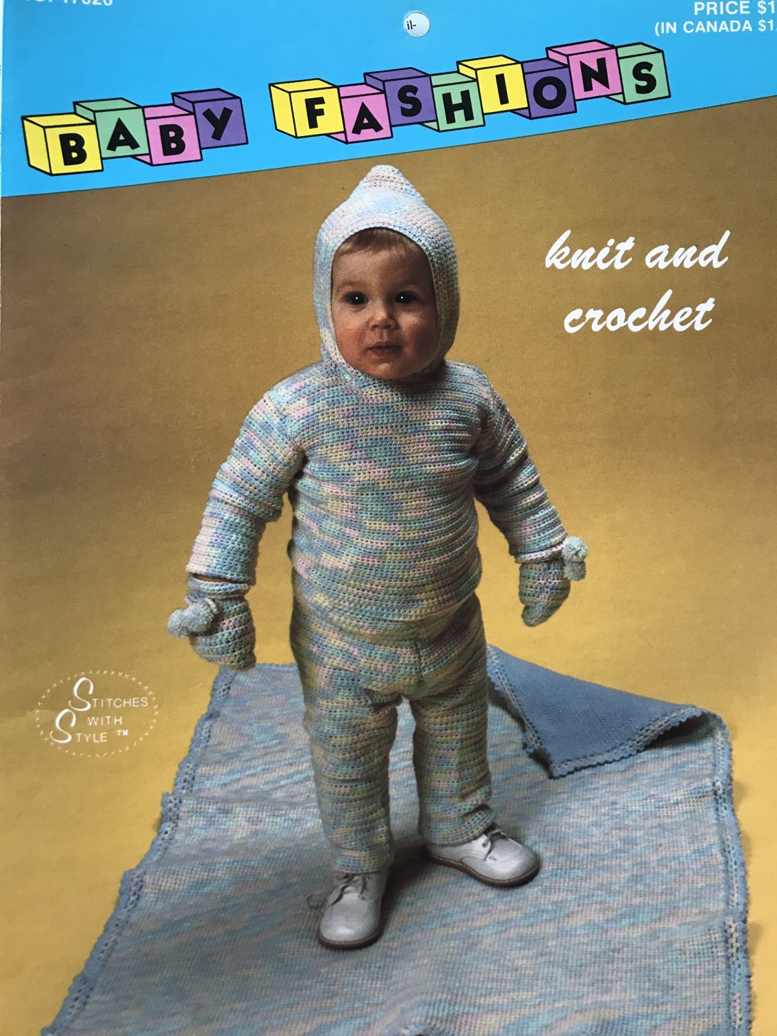 Baby Fashions Knit and Crochet Stitches With Style no. 17026