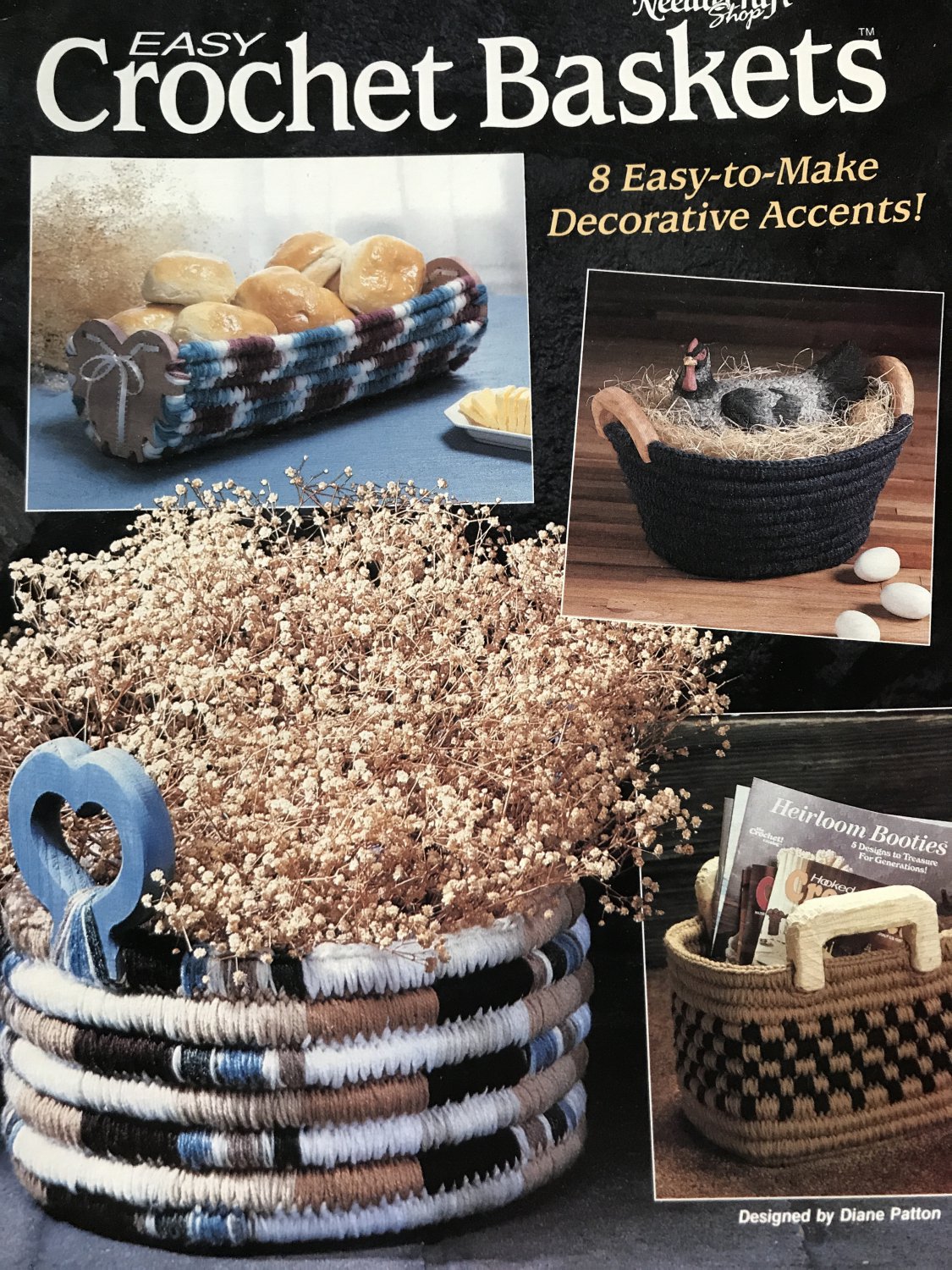 Easy Crochet Basket Pattern The Needlecraft Shop 88H6 8 Designs