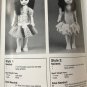 Party Time Dresses Crochet Pattern Fibre Craft 215 for 11 1/2" doll