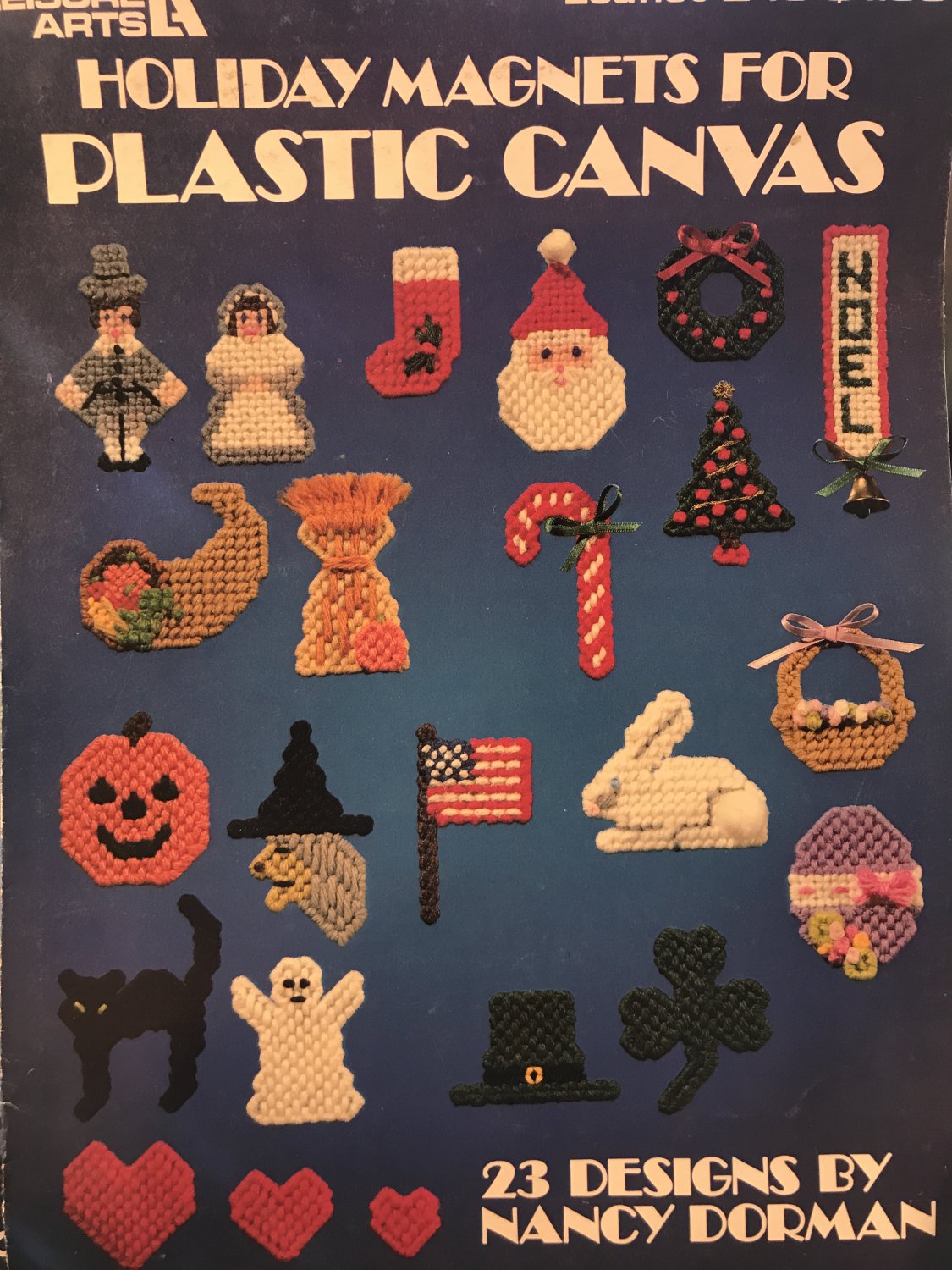 Holiday Magnets for Plastic Canvas 23 designs by Nancy Doorman Leisure Arts 246