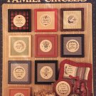 Family CIrcles collection three Cross Stitch Charts Leisure Arts 469