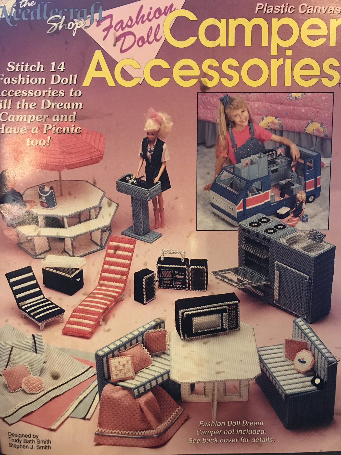 Fashion Doll Camper Accessories Plastic Canvas Pattern Needlecraft Shop 923715