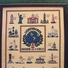 Treetrunk Designs Lighthouses Around The World Cross Stich pattern