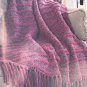 Leisure Arts Variegated in Vogue 12 crocheted afghan patterns #3108