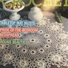 Decorative Crochet Magazine 20 March 1991 Tabletop doilies, filet flower, bedspread thread crochet