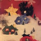 Plastic Canvas Christmas Ornament Houses Needlecraft Ala Mode Leaflet 147 pattern