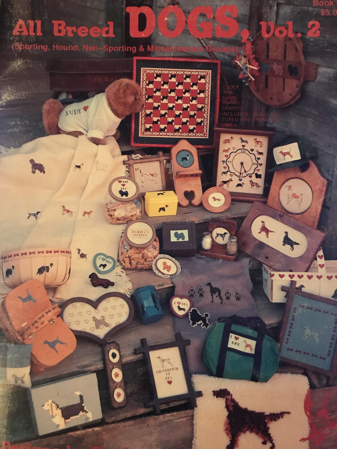 All Breed Dogs Vol. 2 Cross Stitch Pegasus Publication
