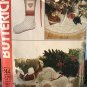 Butterick  244 4524 Christmas Package Stocking, Ornaments & Tree Skirt Sewing Pattern