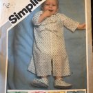 Simplicity 5955 Babies Kimono in two lengths, Booties Size Newborn Sewing Pattern Simplicity 5955 Babies Kimono in two lengths, Booties Size Newborn Sewing Pattern