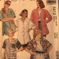 McCall's 5812 Misses' Oversized Shirt sewing pattern size 10 12