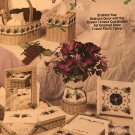 Grape Arbor 10 piece set Plastic Canvas Pattern #983065 Needlecraft Shop