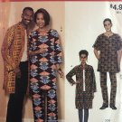Easy McCalls M9334 Sewing Pattern Coat Caftan Tunic Top Pants S M L Nehru Collar