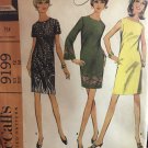 Vintage 1960s Dress Pattern McCall's 9199 A Line Bell Sleeves MIni Dress Mod Size 12 Bust 34 1968 Vintage 1960s Dress Pattern McCall's 9199 A Line Bell Sleeves MIni Dress Mod Size 12 Bust 34 1968