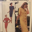 Simplicity 9512 Sewing Pattern Dress with Long or Short Sleeves 6 - 14