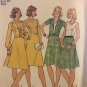 Simplicity 6853 1970s Vintage Sewing Pattern Dress and Unlined Jacket Size 12, Bust 34