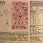 Simplicity 6853 1970s Vintage Sewing Pattern Dress and Unlined Jacket Size 12, Bust 34