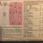 Simplicity 7245 70's Maxi Baby Doll Dress Size 12 bust 34" Sewing Pattern Uncut