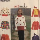 Simplicity 8306 Girls Top and Scarf Sewing Pattern Size 12 14 Simplicity 8306 Girls Top and Scarf Sewing Pattern Size 12 14