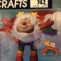 Vintage McCall's Crafts Pattern 9231  742 for a 13" tall Rainbow Brite TWINK Doll Plushie