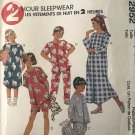 McCall's 2952 Children's Boy's and Girl's Sleepwear Sewing Pattern See menu for sizes